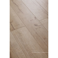 Le plancher de stratifié ciré cannelé par V-Groove de teck de ménage de 8.3mm HDF